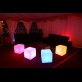Cubo LED 30cm (com comando)