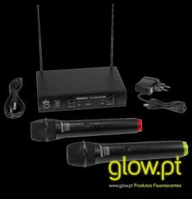 Microfones Wireless VHF-102