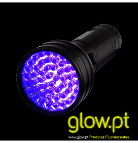 Mega Lanterna LED Luz Negra