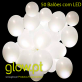 Balões LED (50 unid.) Luz FIxa