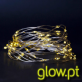 Grinalda Luz de Natal 20 LEDS 3000K 1m