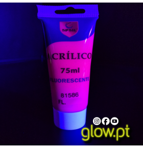Tinta Fluorescente Acrílica (75ml)