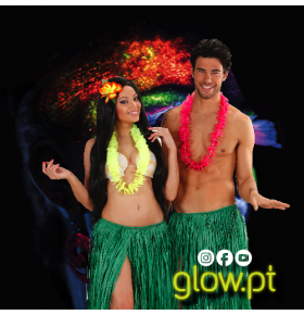 Colar Hawaii Fluorescente
