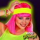 Kit Fita e Punhos Fluorescentes