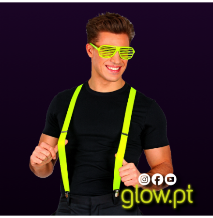 Óculos Grelha - Shutter Shades Fluorescentes