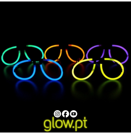 Óculos Glow Aviador (Pack 50)