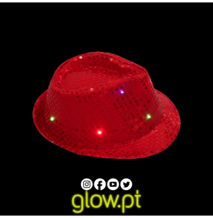 Chapéu com LEDs