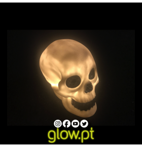 Caveira LED Deluxe ( 22cm )