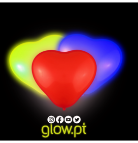 Balão Coração com LED