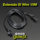 Extensão El Wire 15 Metros