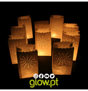 Sacos Papel p/ Velas (pack 10)