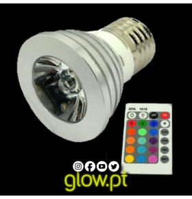 Lâmpada RGB LED