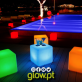 Cubo LED 30cm (com comando)