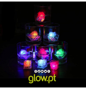 Cubo de Gelo LED ( Multicor )