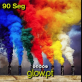 Fonte de Fumo Colorido ( 90 seg )