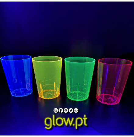 Copos Neon ( Pack 25 ) 250ml