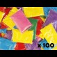 100 x Pó Holi 75g Fluorescente