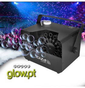 Máquina de Fumo e Bolas de Sabão